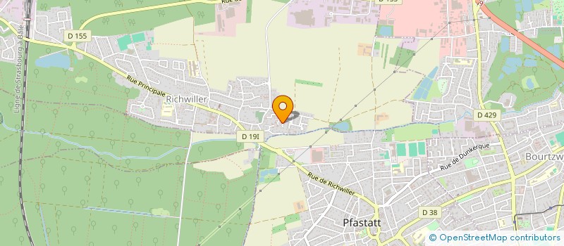 localisation de l'entreprise SCI 99  RICHWILLER
