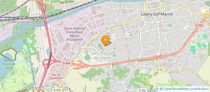 localisation de l'entreprise SCI 99  SAINT-THIBAULT-DES-VIGNES