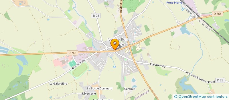 localisation de l'entreprise SCI  NEUILLE-PONT-PIERRE