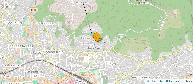 localisation de l'entreprise SCI 996  TOULON