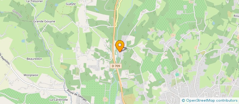 localisation de l'entreprise SCI A 2 F S M à BERGERAC