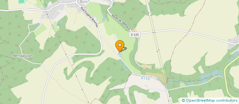 localisation de l'entreprise SCI A.2.G.  BARISIS-AUX-BOIS