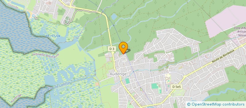 localisation de l'entreprise SCI A 3 J  AUDENGE