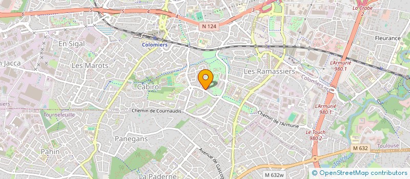 localisation de l'entreprise SCI A 7 PAS DE LA MER à COLOMIERS