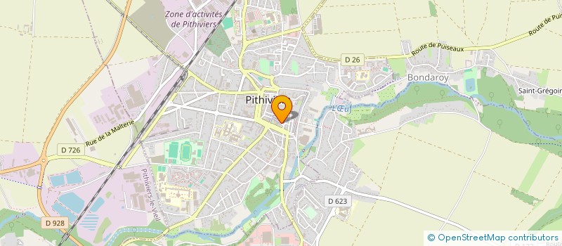 localisation de l'entreprise SCI A.A.I à PITHIVIERS