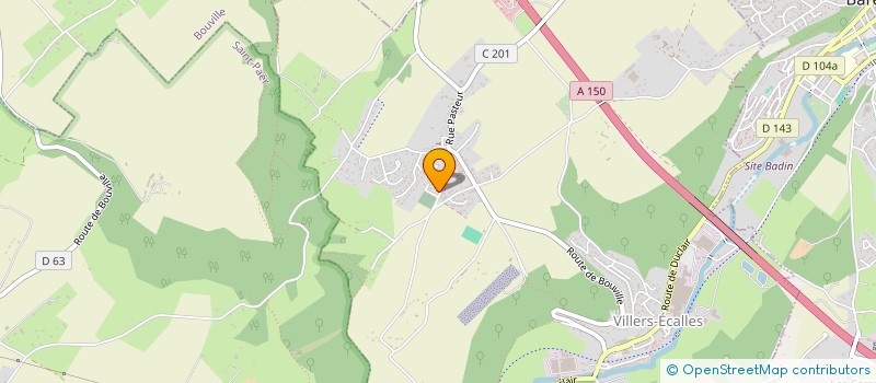localisation de l'entreprise SCI A.A.K  VILLERS-ECALLES