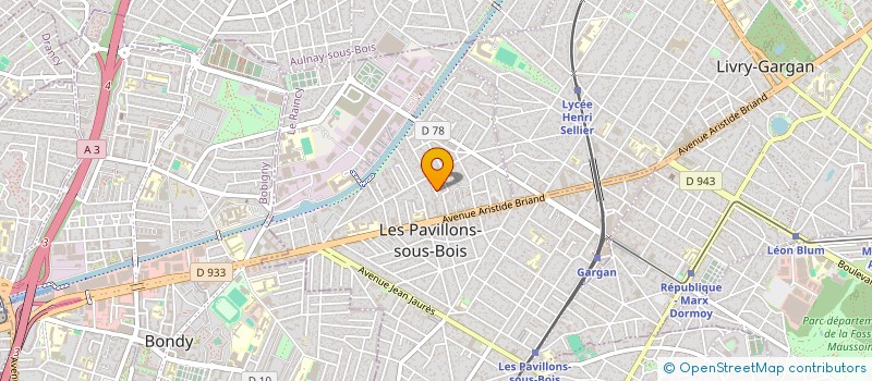localisation de l'entreprise SCI A & A PATRIMOINE à LES PAVILLONS-SOUS-BOIS