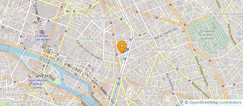 localisation de l'entreprise SCI A&A PIET à VINCENNES