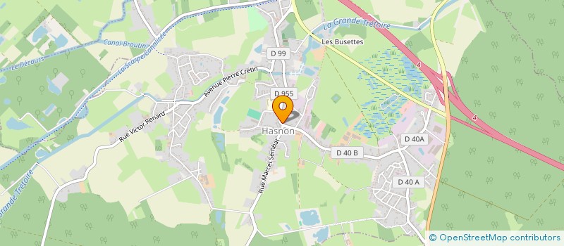 localisation de l'entreprise SCI A AILBC  HASNON