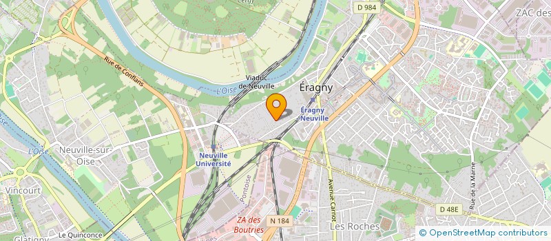 localisation de l'entreprise SCI A-ASGARALY  ERAGNY