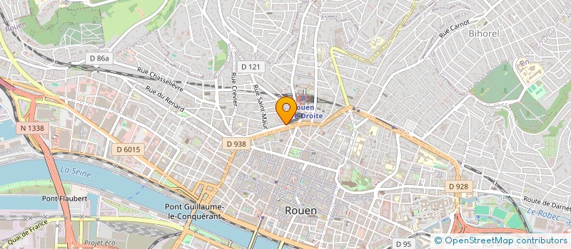 localisation de l'entreprise SCI A.B. à ROUEN