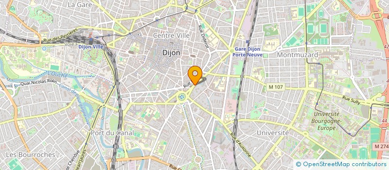 localisation de l'entreprise SCI A.B.B.A. à DIJON