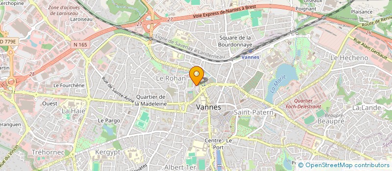 localisation de l'entreprise SCI A.B.C. à VANNES