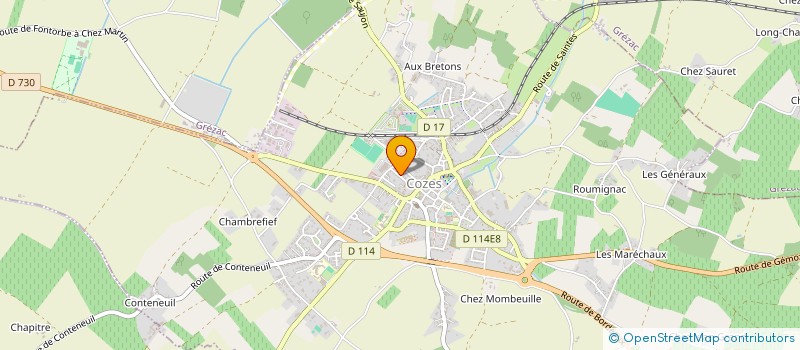 localisation de l'entreprise SCI A B C J  FLOIRAC