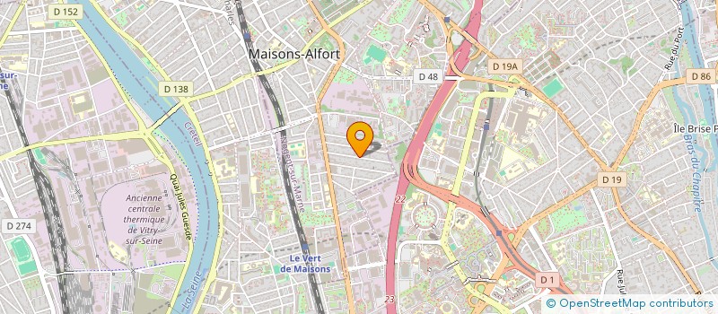 localisation de l'entreprise SCI A.B.K.P. à MAISONS-ALFORT