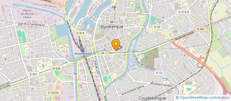 localisation de l'entreprise SCI A.B.M à DUNKERQUE