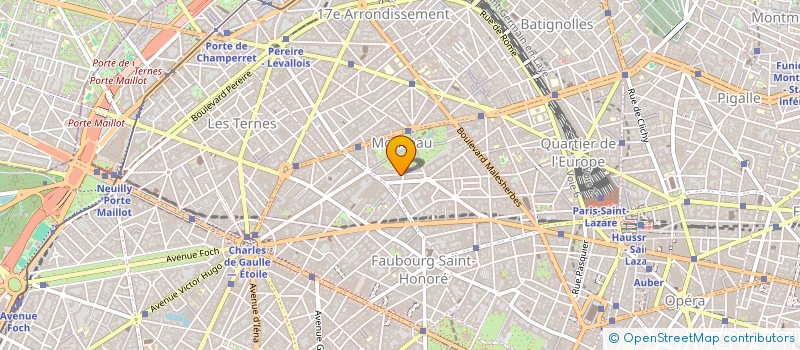 localisation de l'entreprise SCI A.B. RUE MURILLO  PARIS