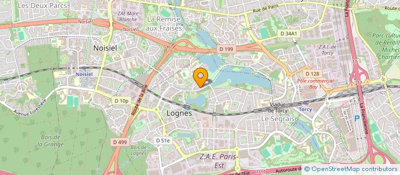 localisation de l'entreprise SCI A.B.W. à LOGNES