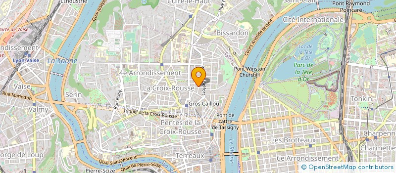 localisation de l'entreprise SCI  A BICYCLETTE  LYON