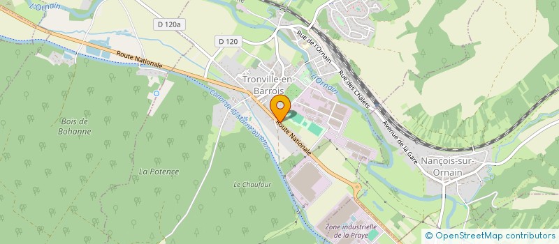 localisation de l'entreprise SCI A BURGINES  TRONVILLE-EN-BARROIS