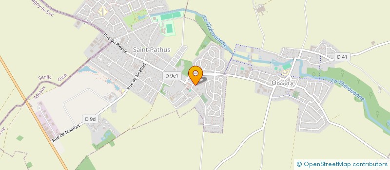 localisation de l'entreprise SCI A.C.2.E.  SAINT-PATHUS