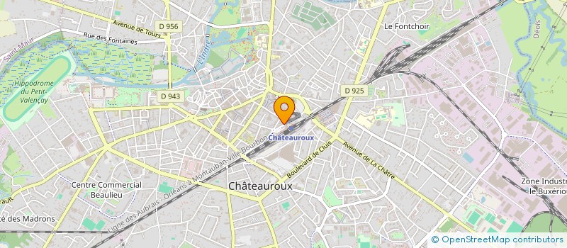 localisation de l'entreprise SCI A.C à CHATEAUROUX