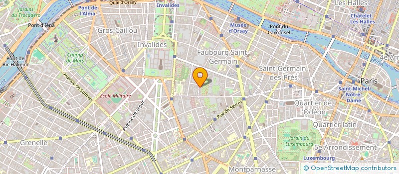 localisation de l'entreprise SCI A C A  PARIS