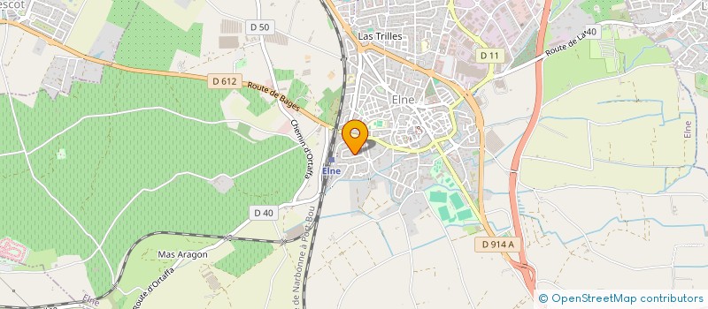 localisation de l'entreprise SCI A.C.A.L.  ELNE