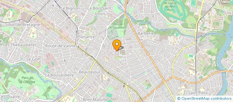 localisation de l'entreprise SCI A.C.B.C. à NANTES