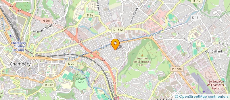 localisation de l'entreprise SCI A.C. DE LA MADELEINE  BARBERAZ