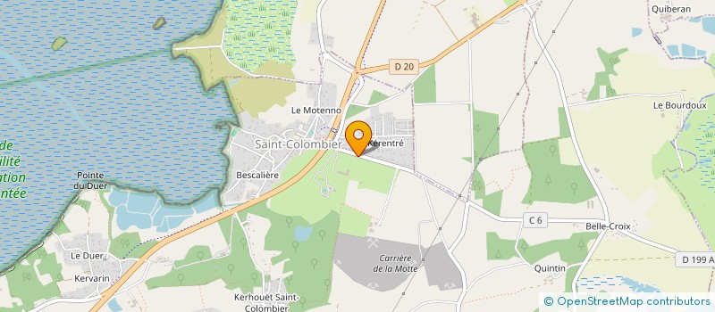 localisation de l'entreprise SCI A.C.E  SARZEAU