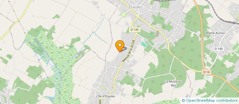 localisation de l'entreprise SCI A.C.G.M  ETAULES