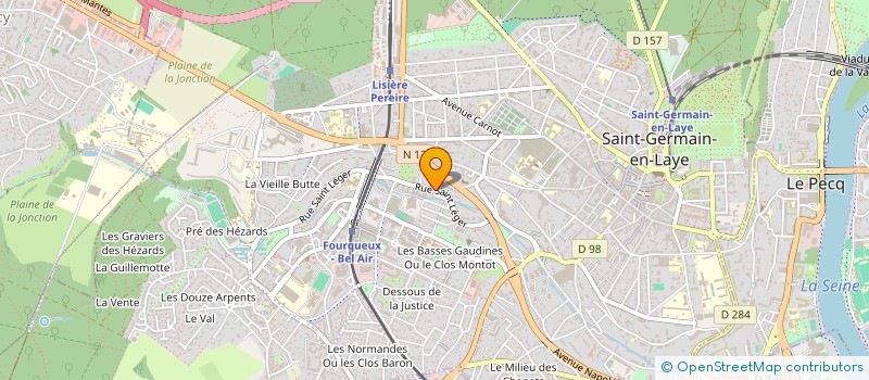 localisation de l'entreprise SCI A.C.G.V  SAINT-GERMAIN-EN-LAYE