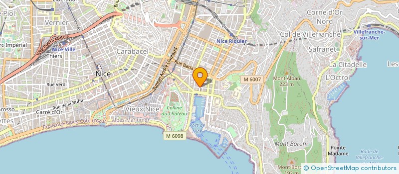 localisation de l'entreprise SCI A.C.I à NICE