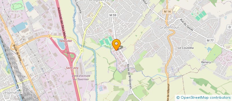 localisation de l'entreprise SCI A.C.IMMO  GRATENTOUR