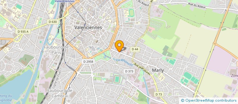 localisation de l'entreprise SCI A.C.IMMOBILIER  VALENCIENNES