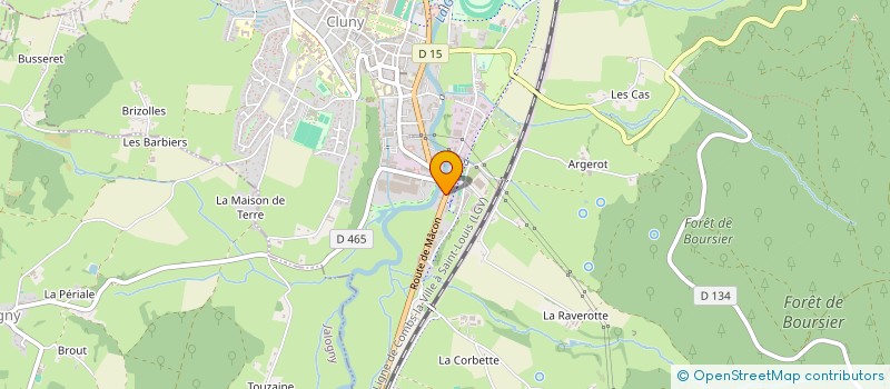 localisation de l'entreprise SCI A C J HOLDINGS  SIGY-LE-CHATEL