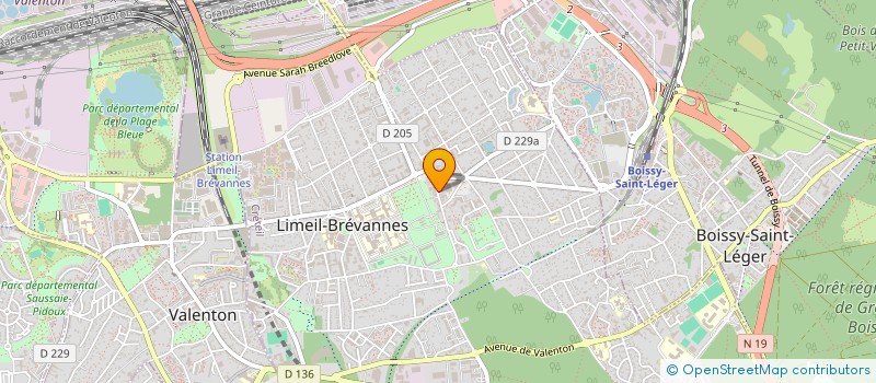 localisation de l'entreprise SCI A.C.L. à LIMEIL-BREVANNES