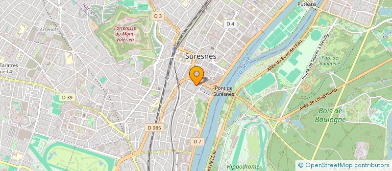 localisation de l'entreprise SCI A.C.L. à SURESNES