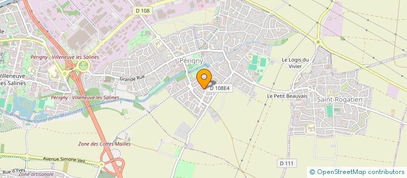 localisation de l'entreprise SCI A.C.N.  PERIGNY