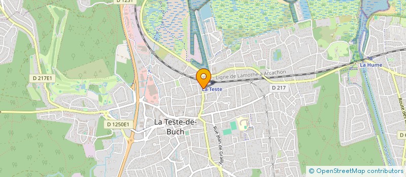 localisation de l'entreprise SCI A.C.P. à LA TESTE-DE-BUCH