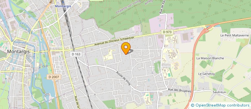 localisation de l'entreprise SCI A.C.P.J à AMILLY