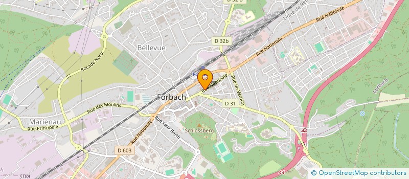 localisation de l'entreprise SCI A.C.S. à MORSBACH