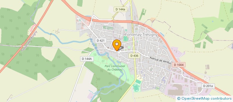 localisation de l'entreprise SCI A.C.S  FONTENAY-TRESIGNY