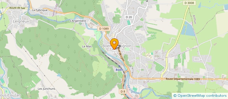 localisation de l'entreprise SCI A C T  BOEN-SUR-LIGNON