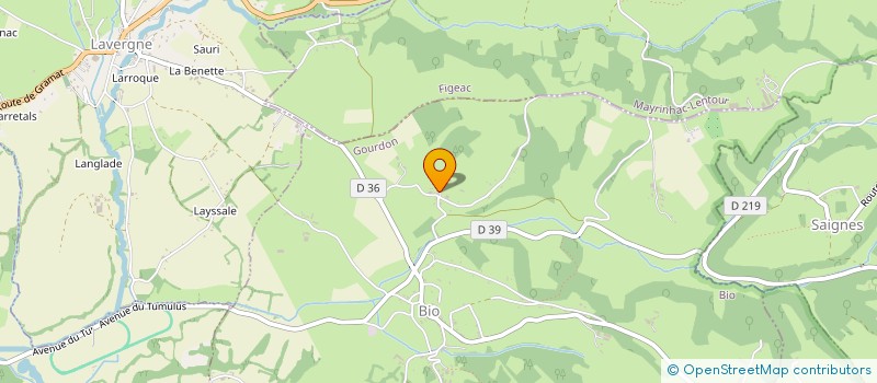 localisation de l'entreprise SCI A.CA.ED  BORDEAUX