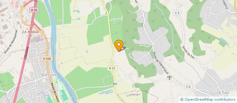 localisation de l'entreprise SCI A CAPITAL VARIABLE LABYRINTHE  MONTAUBAN