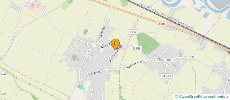 localisation de l'entreprise SCI A CAPITAL VARIABLE OSSATO  VILLEBLEVIN