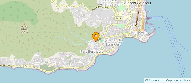 localisation de l'entreprise SCI A CARGHJACANESA à AJACCIO