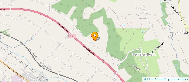 localisation de l'entreprise SCI A CAZALET  DENGUIN